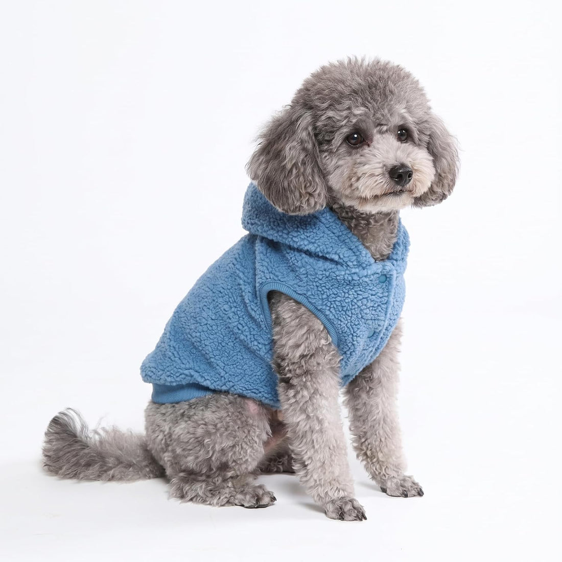 Spark Paws Fleece Dog Hoodie - Dog Sweater Sweatshirt for Large Dogs
