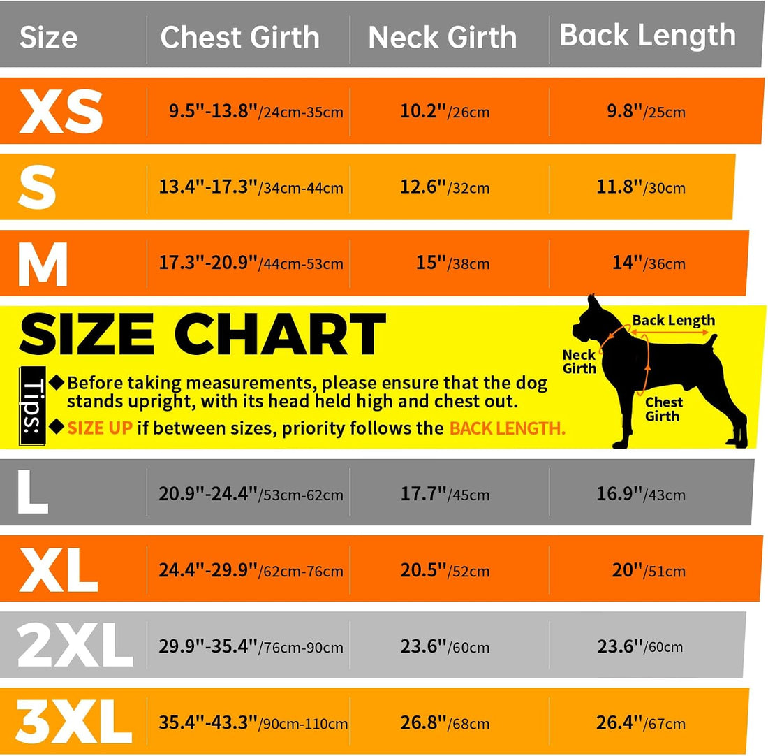 Lelepet Reversible Dog Coat Windproof Dog Jacket Lightweight Puffer