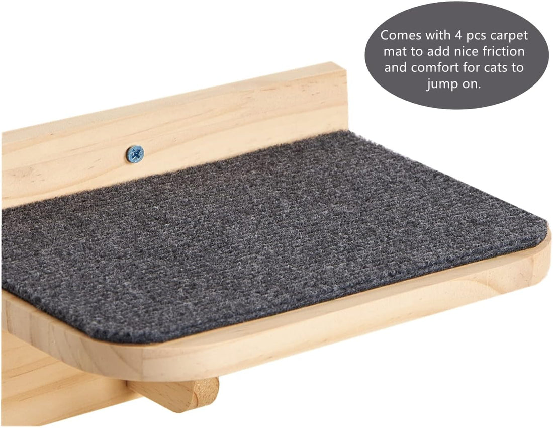 SHENGOCASE Wall Mounted Cat Furniture Set