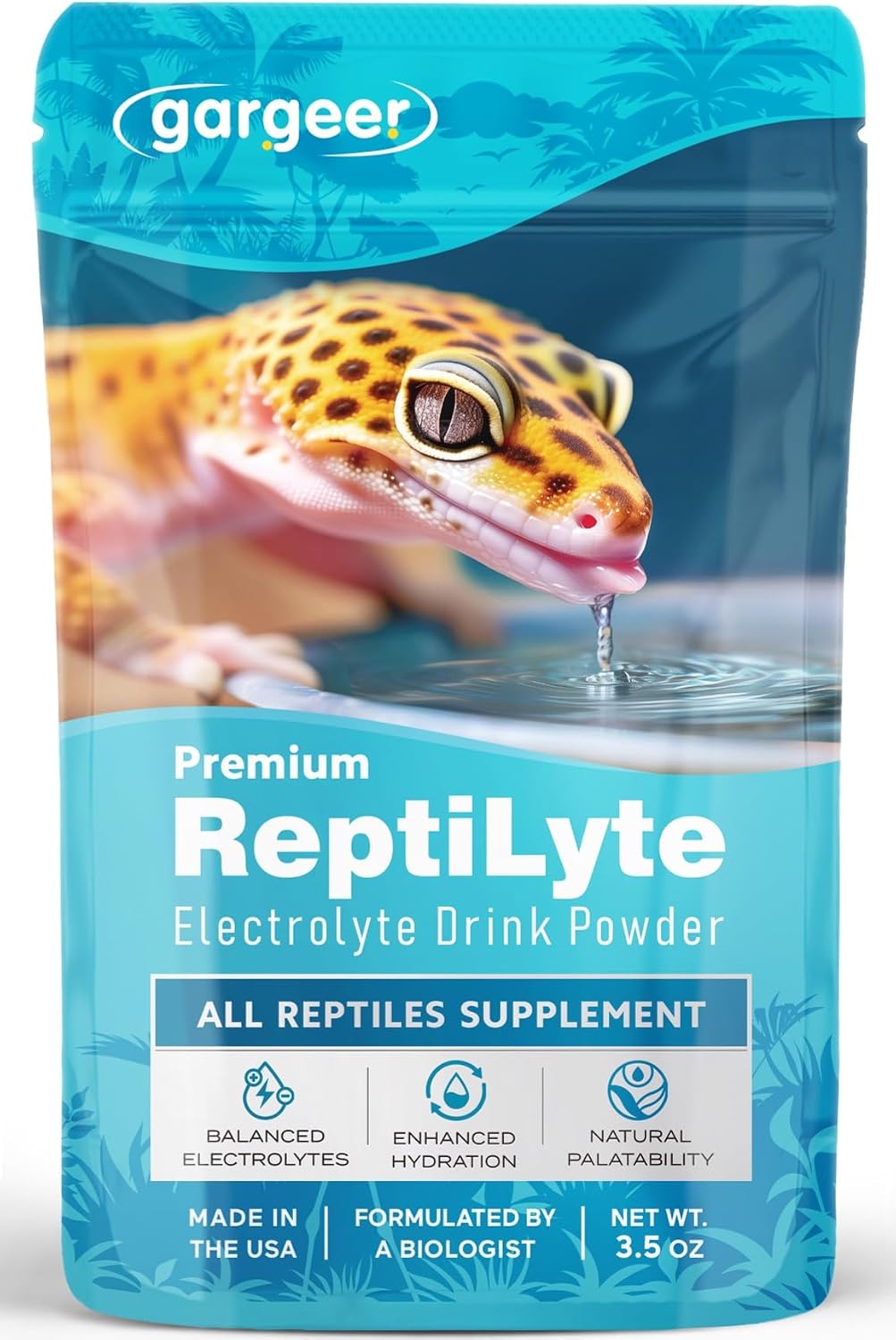 Gargeer Premium ReptiSoak Electrolytes SOAK for Reptiles