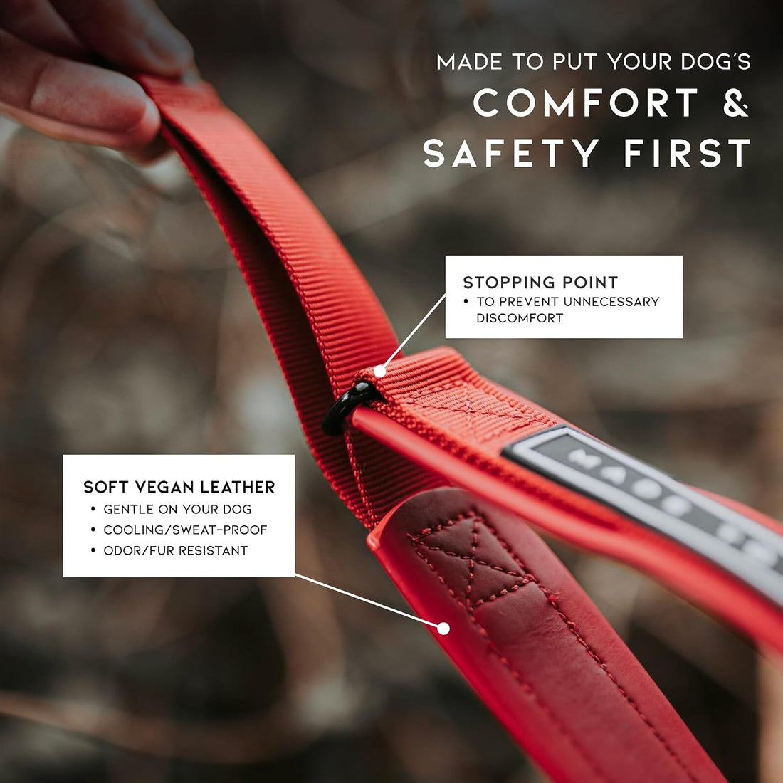 MADE TO ROAM Premium Everyday Dog Collar