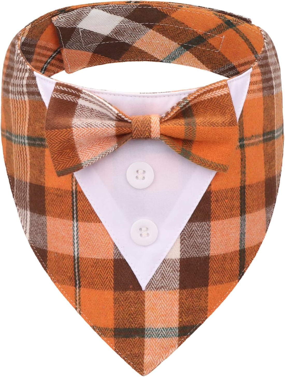 ADOGGYGO Birthday Dog Bandana with Bowtie, Blue Boy Dog Tuxedo