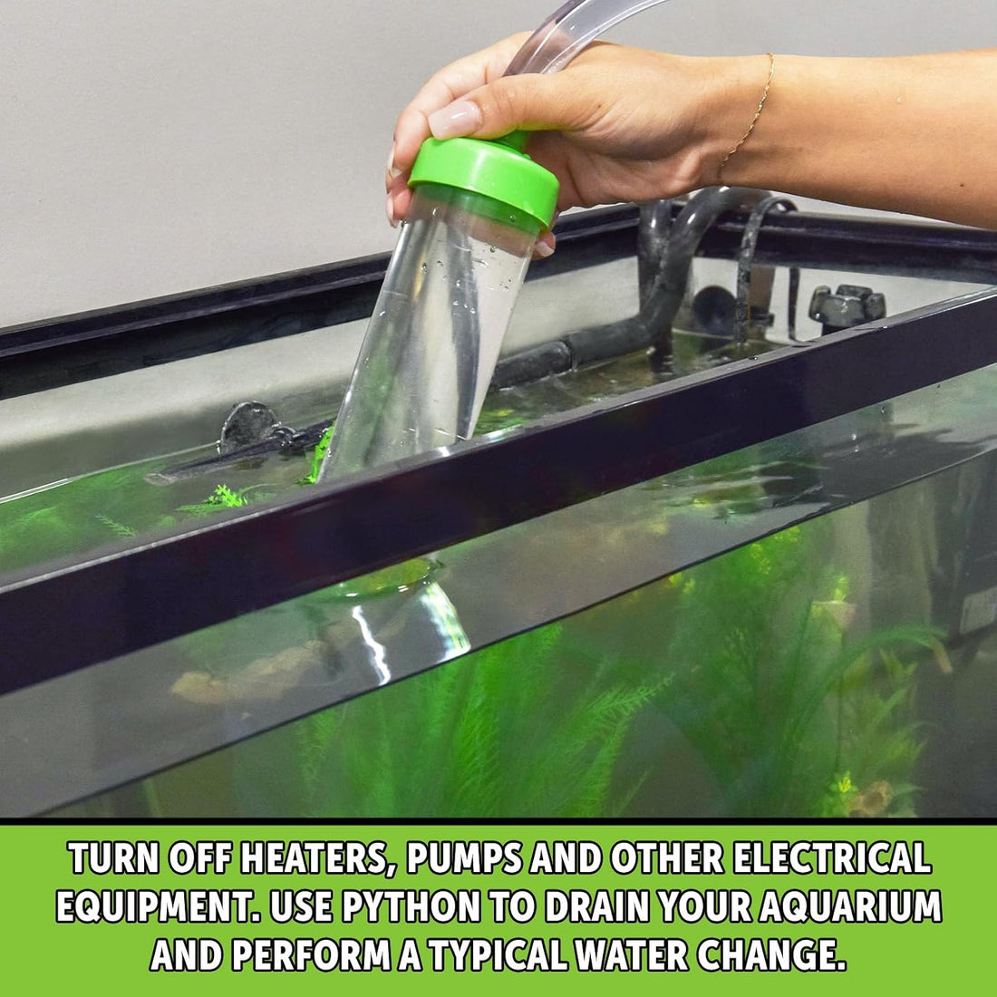 Python No Spill Clean and Fill Aquarium Maintenance System