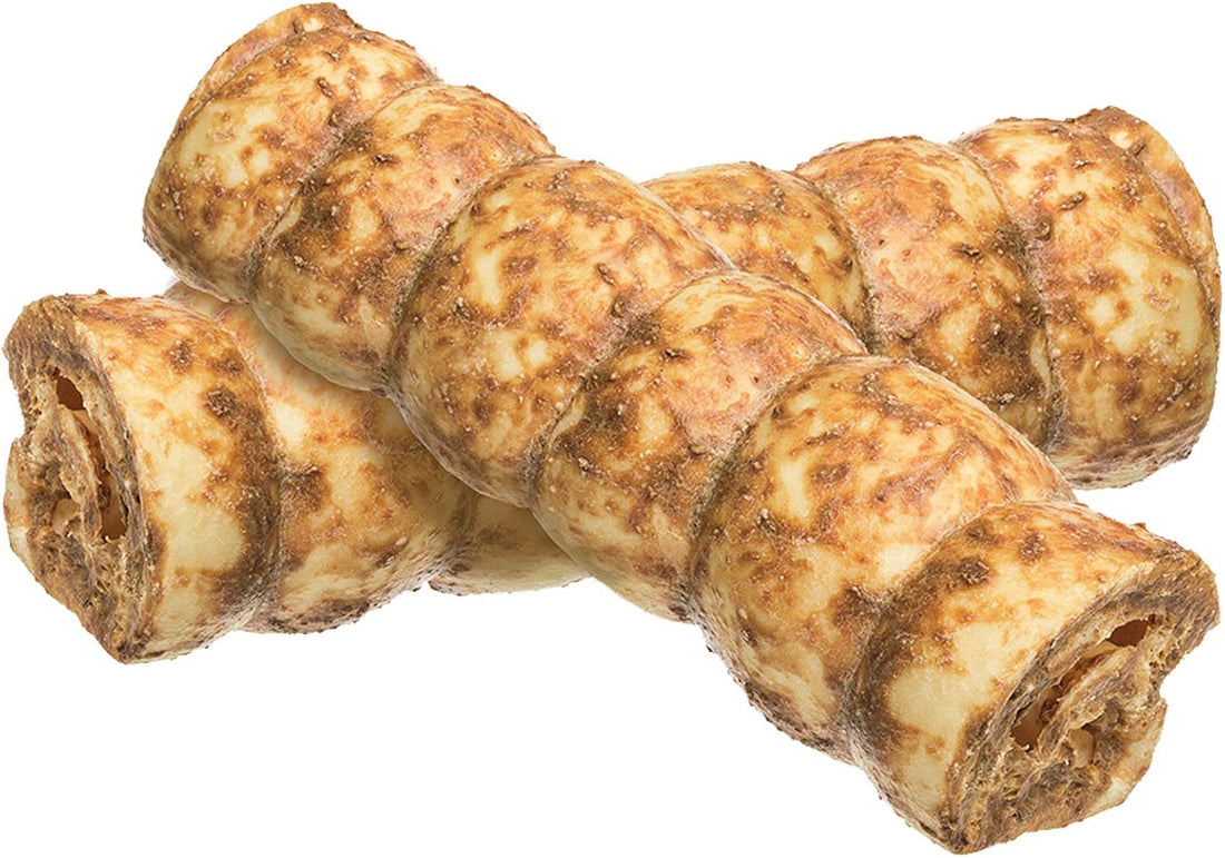 Redbarn Large Beef Cheek Rolls 100% Natural, Long Lasting Dog Chew