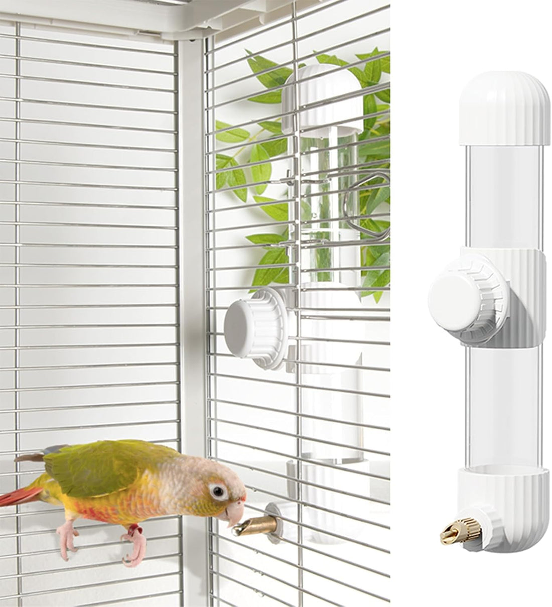 9.4 Fl Oz No Mess Bird Water Dispenser