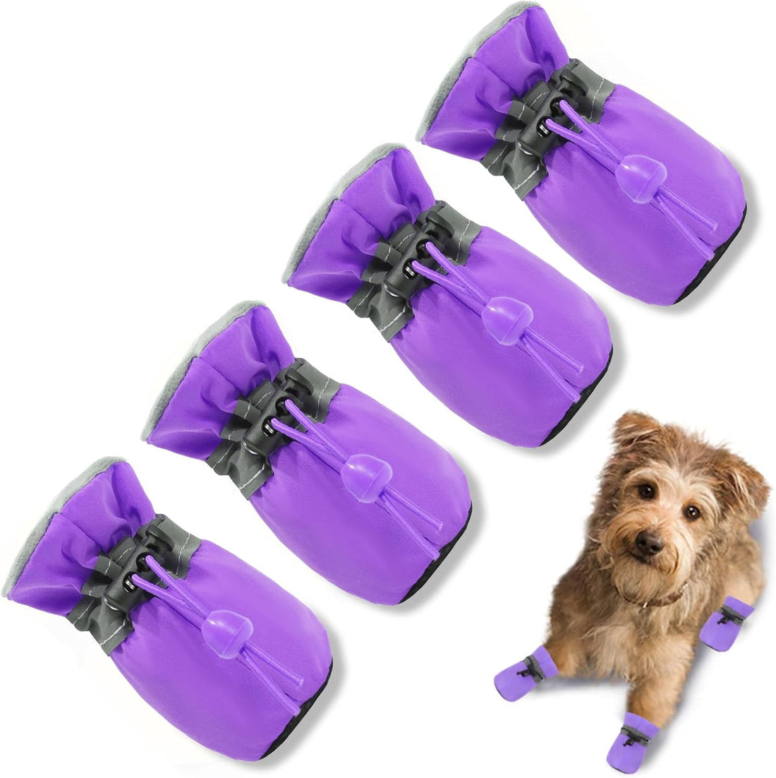 Dog Shoes for Hot Pavement, Summer Dog Boots & Paw Protector