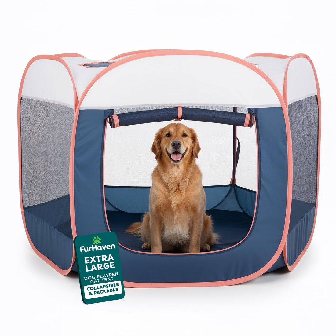 FurHaven Soft-Sided Dog & Cat Playpen