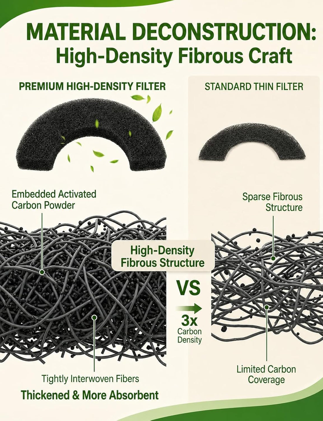 ZILAMGOO 8-Pack Carbon Filters Compatible with LR4 Litter Box