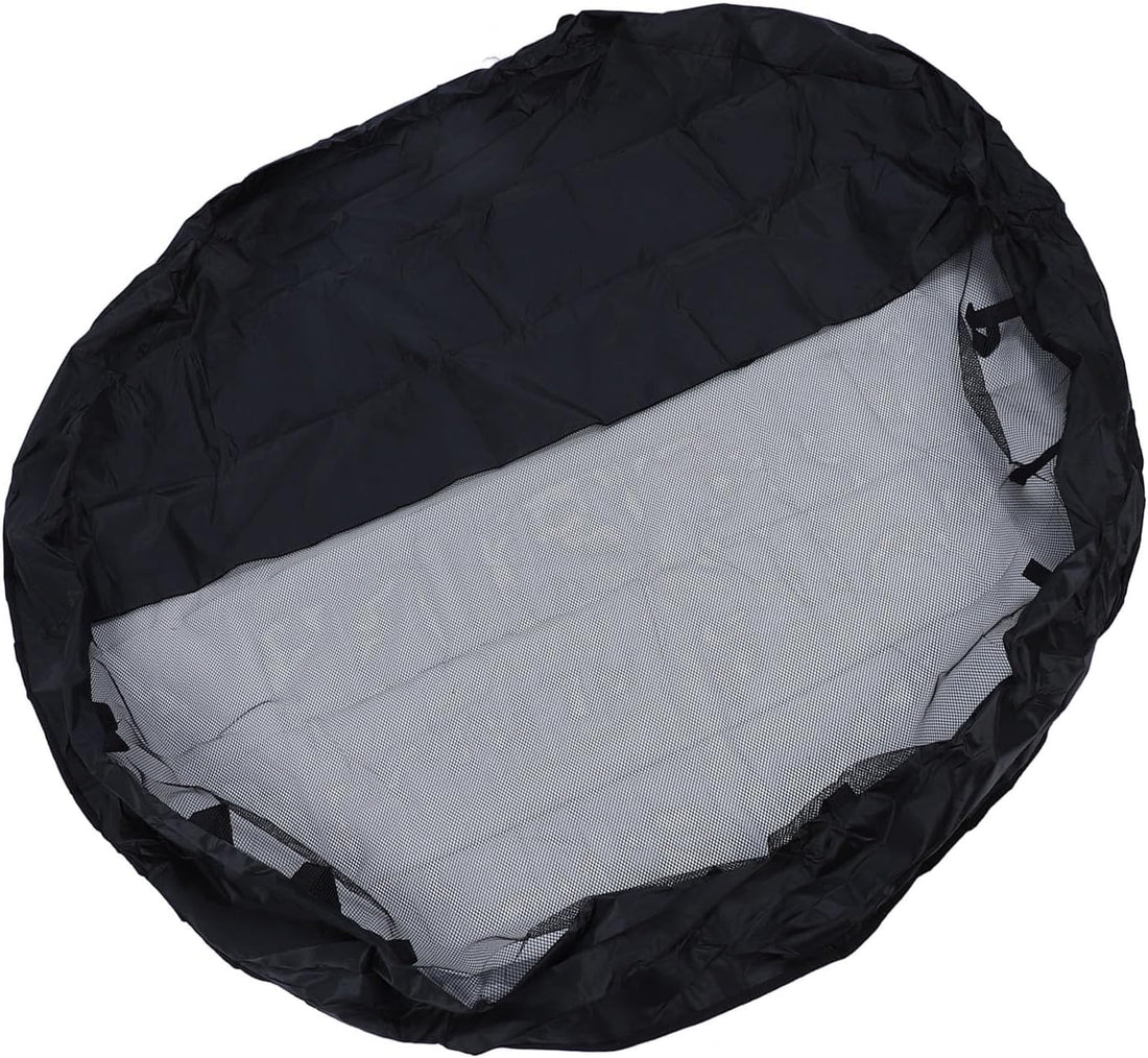 Tyenaza Dog Pen Cover, 210D Silver Coated Oxford Cloth Proof Half