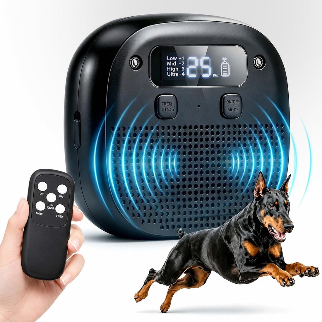 Tetra Anti Barking Device for Dogs,Ultrasonic Dog Bark Deterrent