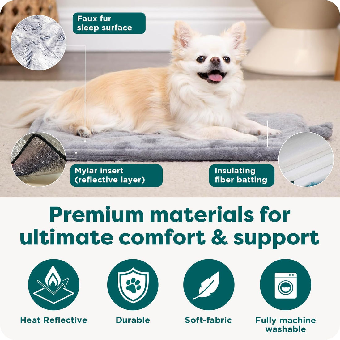 FurHaven ThermaNAP Self Warming Cat Mat