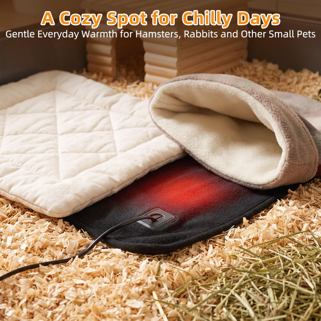 BESPORTBLE USB Heating Pad for Small Animals