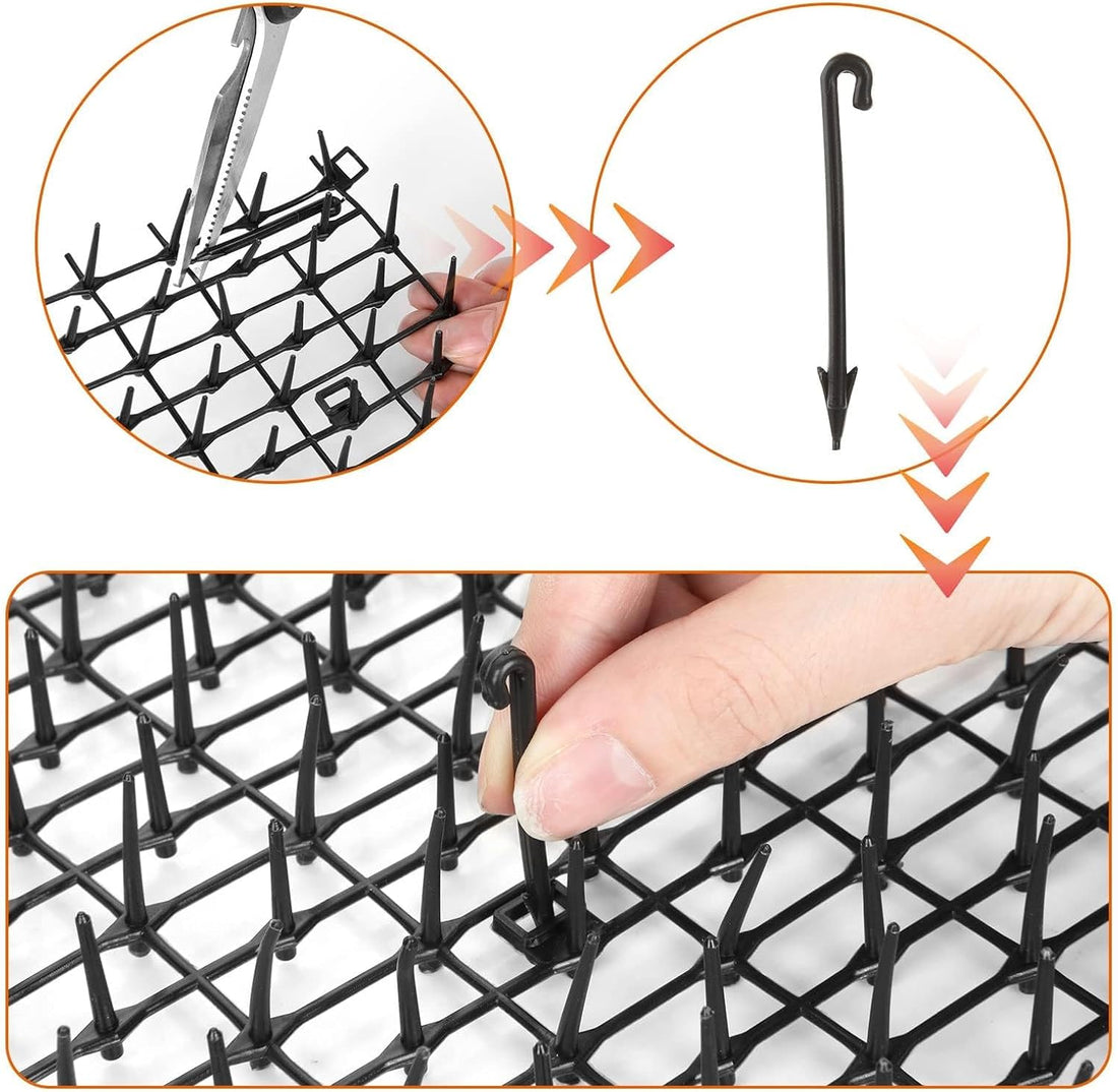 13Ft x 12 Inch Scat Mat for Cats, Cat Scat Mat with Spikes