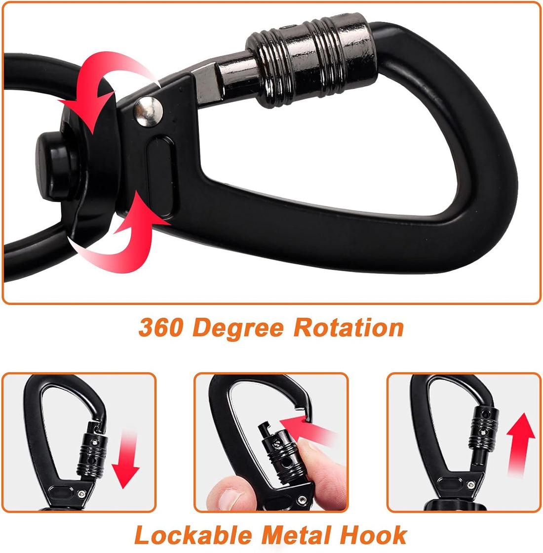 Long Leash for Dog Training 6FT/ 10FT/ 15FT/ 30FT/ 50FT/ 100FT