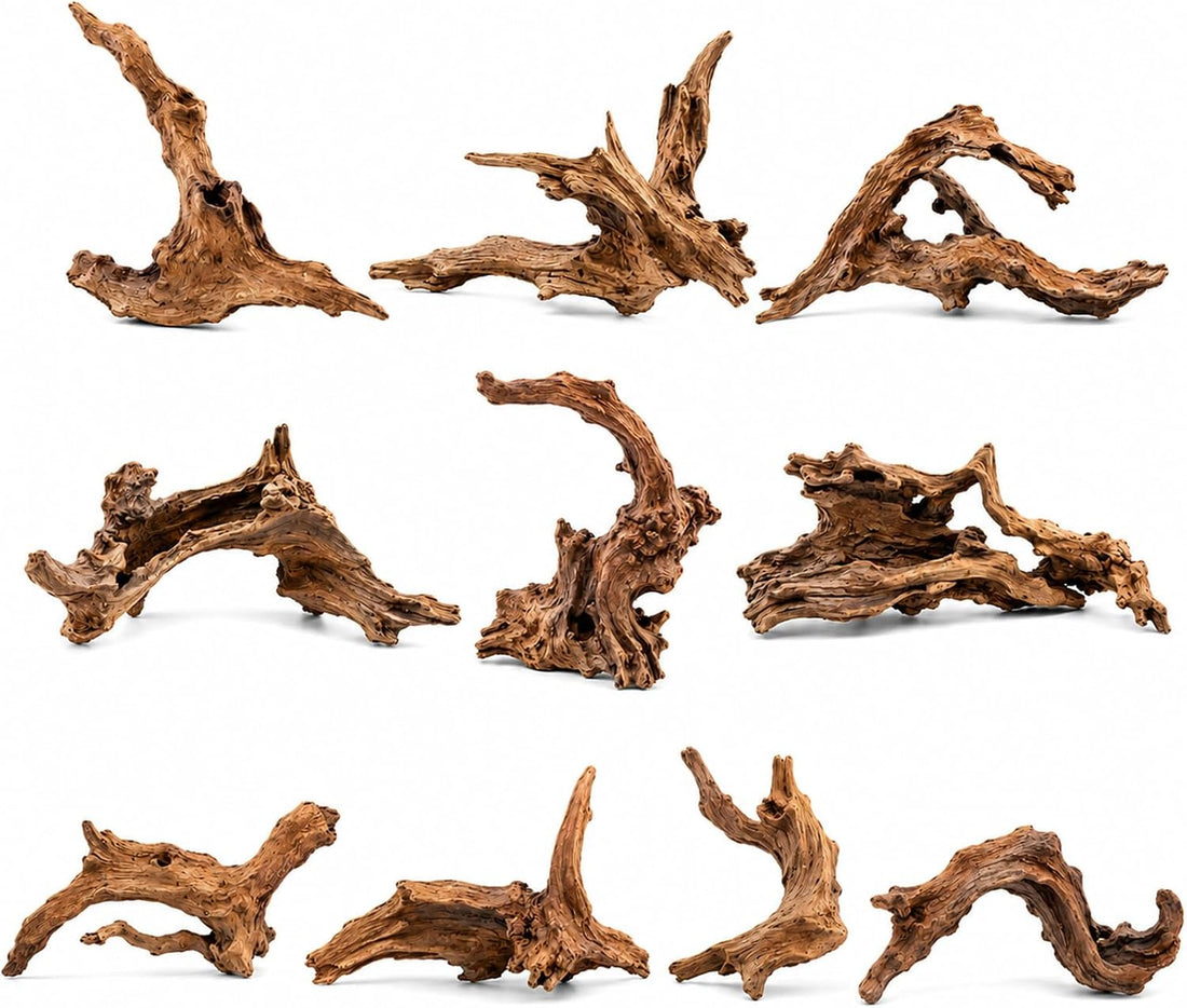 Natural Driftwood for Aquarium, Spider Wood Fish Tank Decor