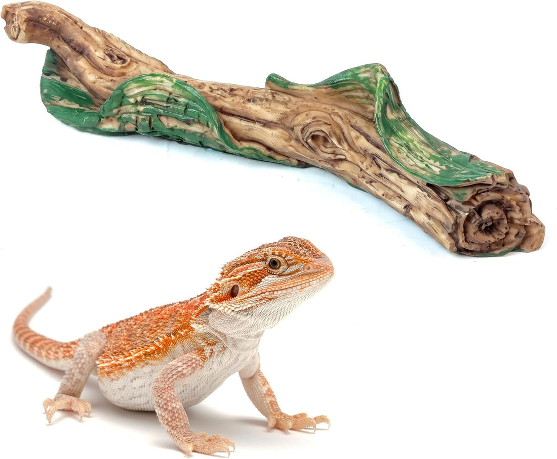 Reptile Resin Wood Decor for Terrarium