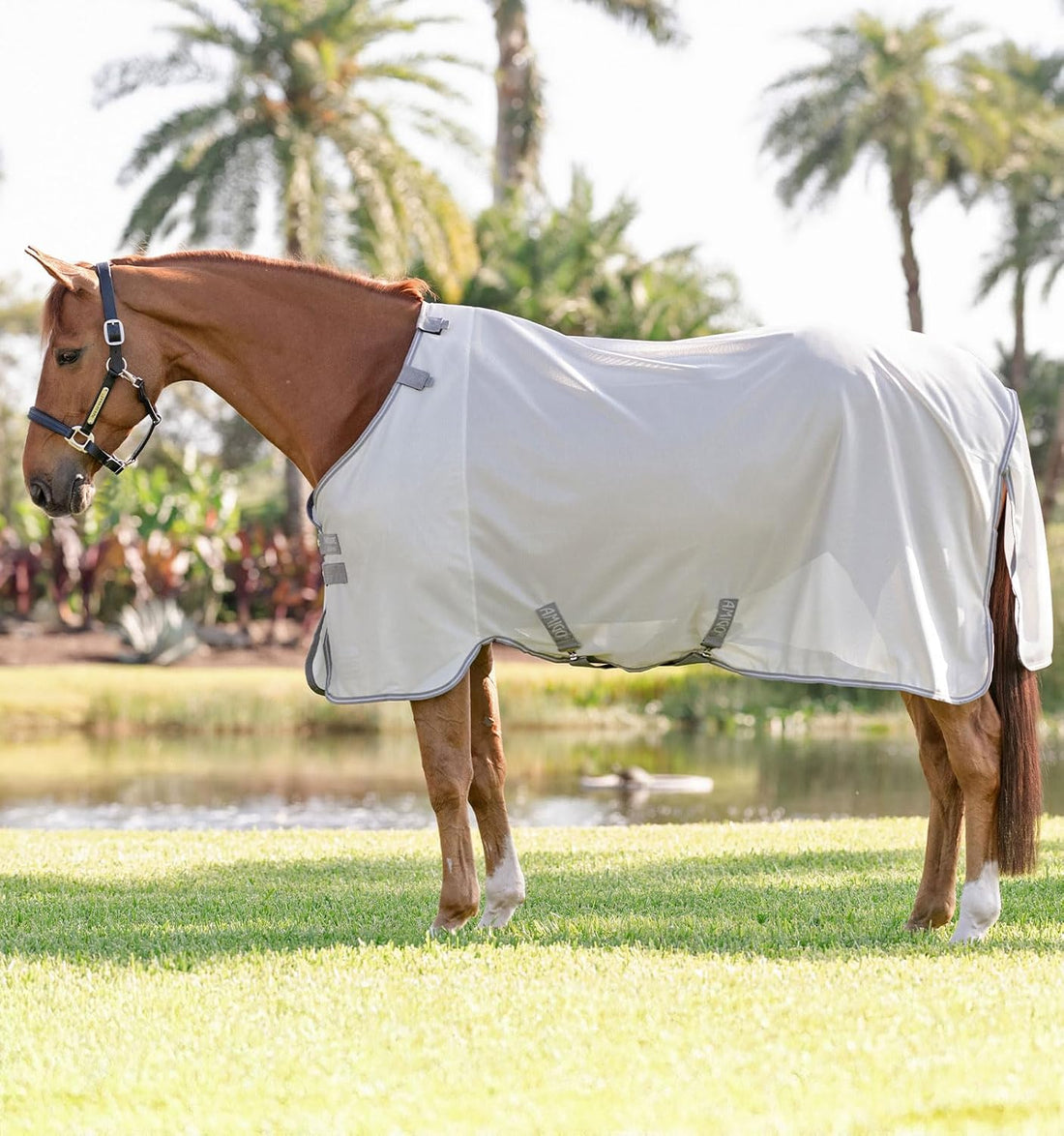 Horseware® Amigo® Bug Rug Fly Sheet - Silver/Titanium Grey & Silver
