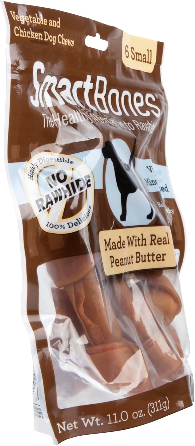 SmartBones Small Chews, Treat Your Dog to a Rawhide-Free Chew Made