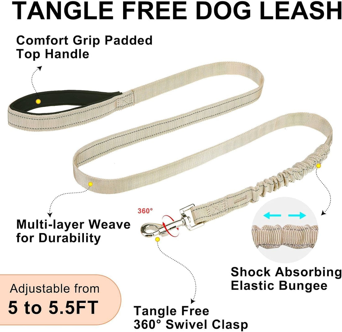 BEAUTYZOO Dog Harness Medium Sized and Leash Set