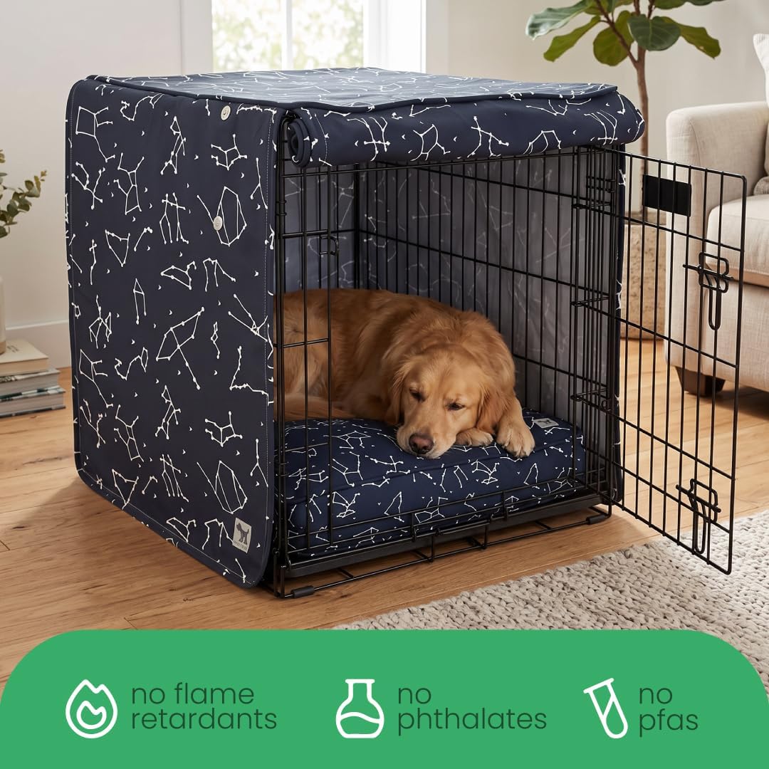 Molly Mutt Rocketman Dog Crate Cover