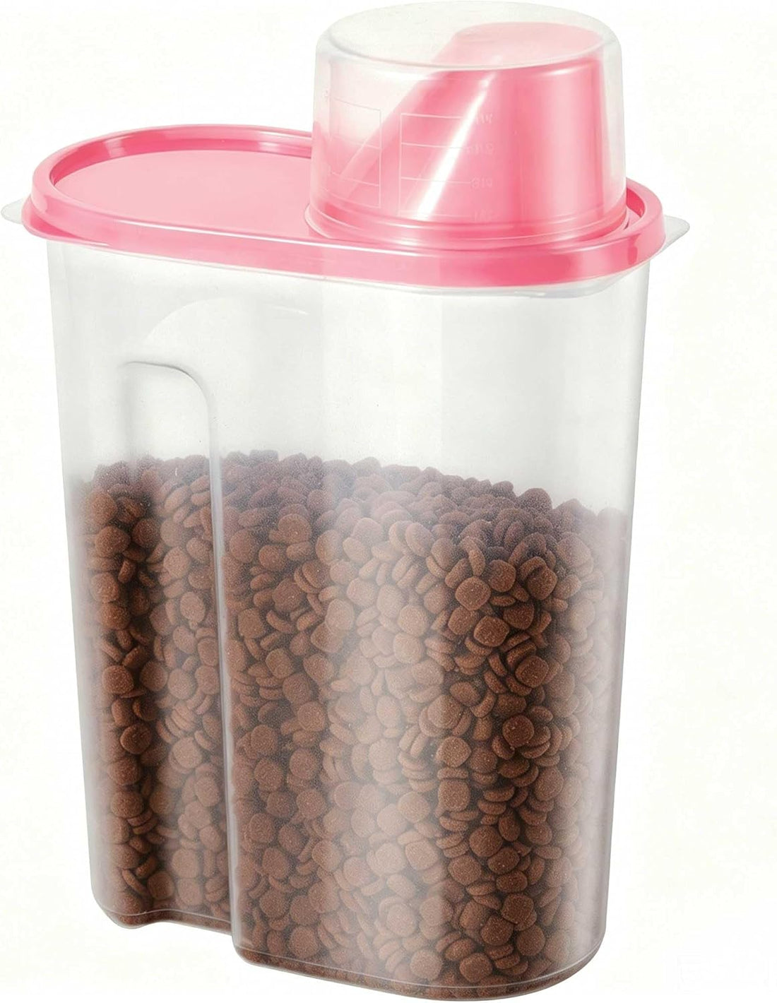 SenseYo Pet Food Storage Container 2lb 2.5L translucent Cat Dog Food