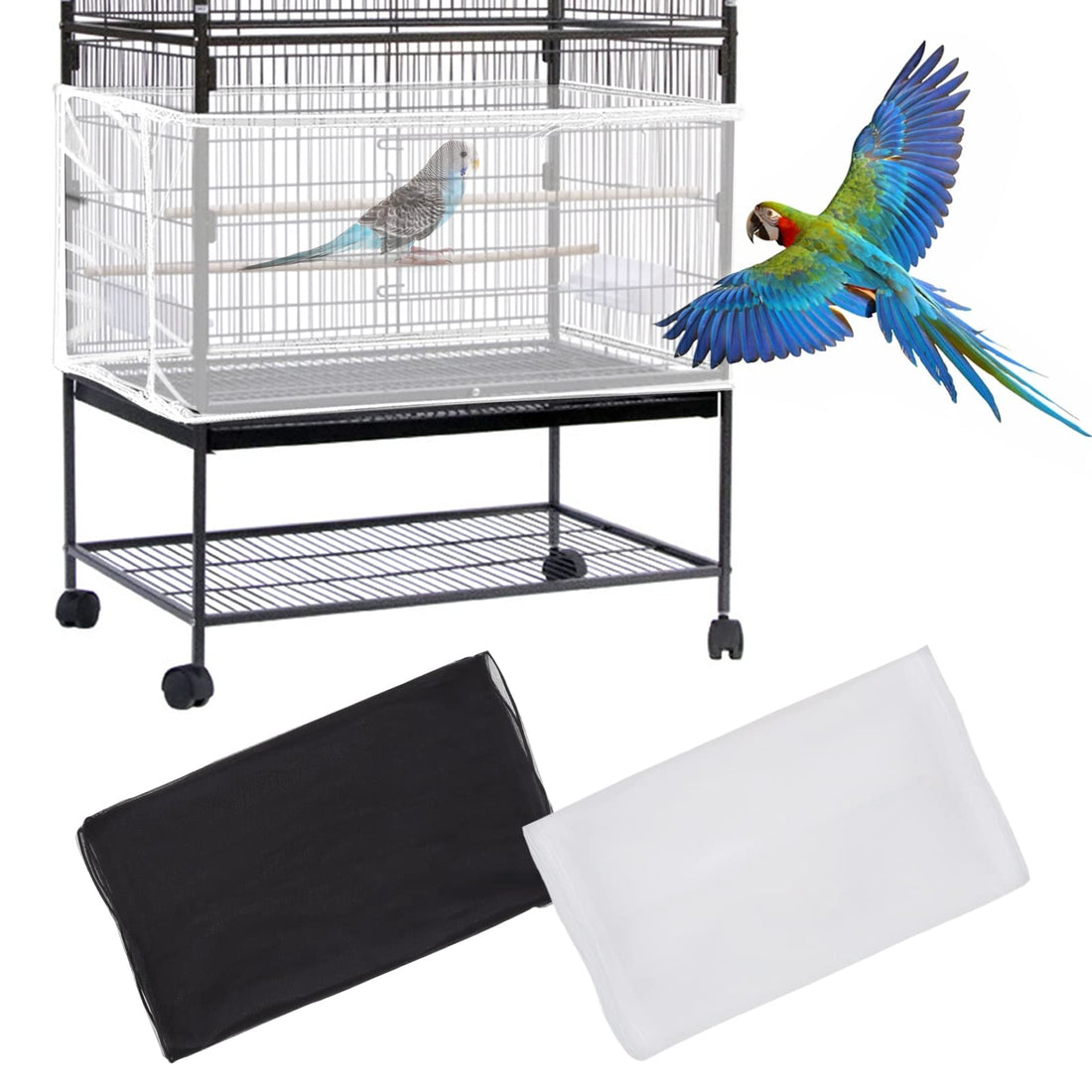 Daoeny 2Pcs Large Bird Cage Cover