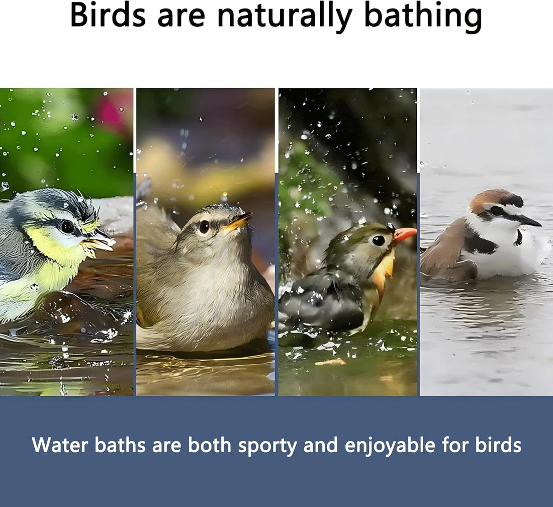 Fanlahmtasy Bird Bath for Cage with Pull-Out Drawer
