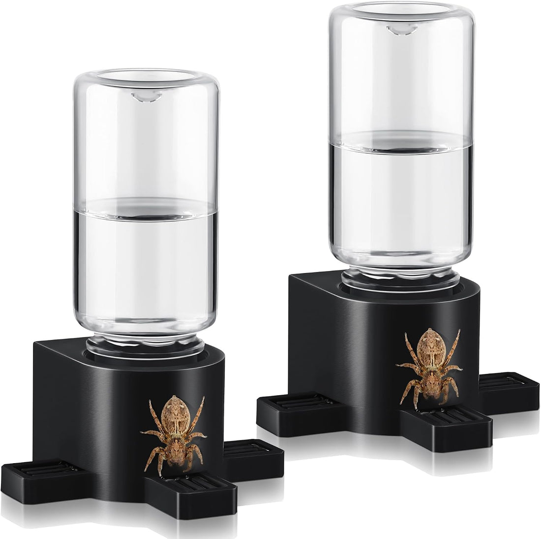 2 Pcs 10ML Jumping Spider Water Dispenser with Magnets