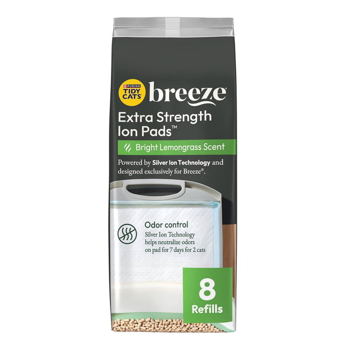 Purina Tidy Cats Cat Litter Breeze Pads Refill Pack Multi Cat Litter