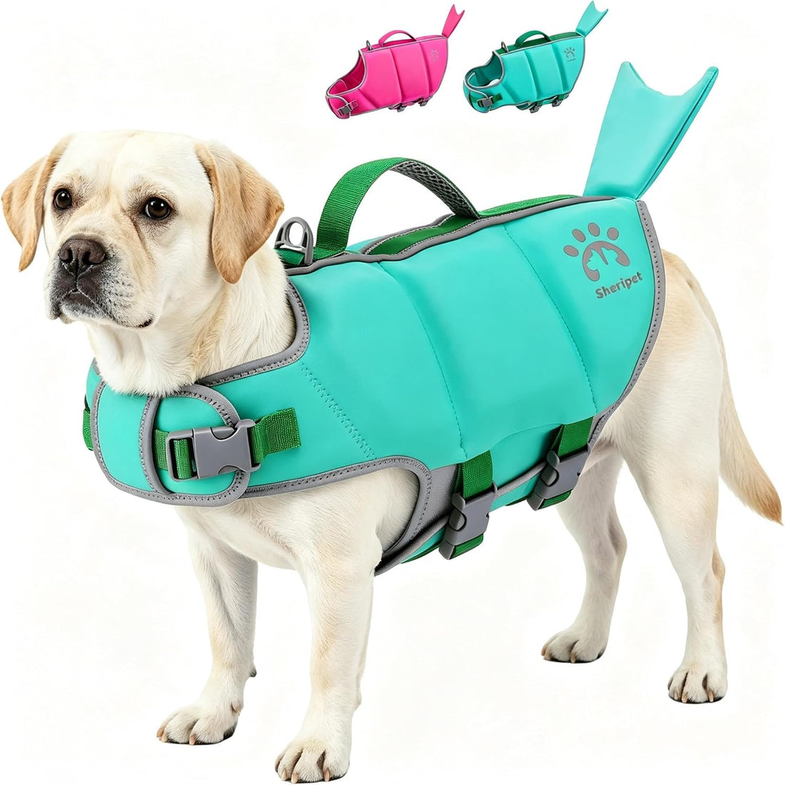 Dog Life Jacket, Dog Life Vests for Swimming Boating