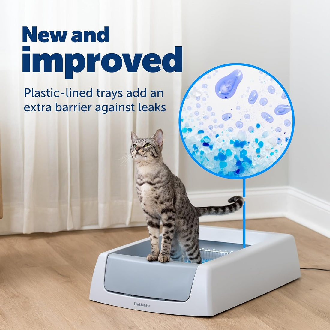 PetSafe ScoopFree Disposable Crystal Cat Litter Tray, Fresh Scent