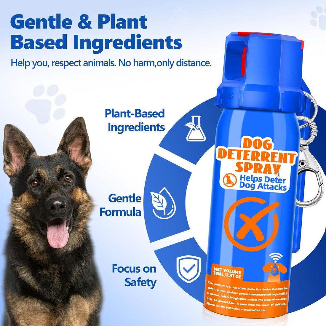 Genolix Citronella Dog Deterrent Spray, Animal Deterrent Spray