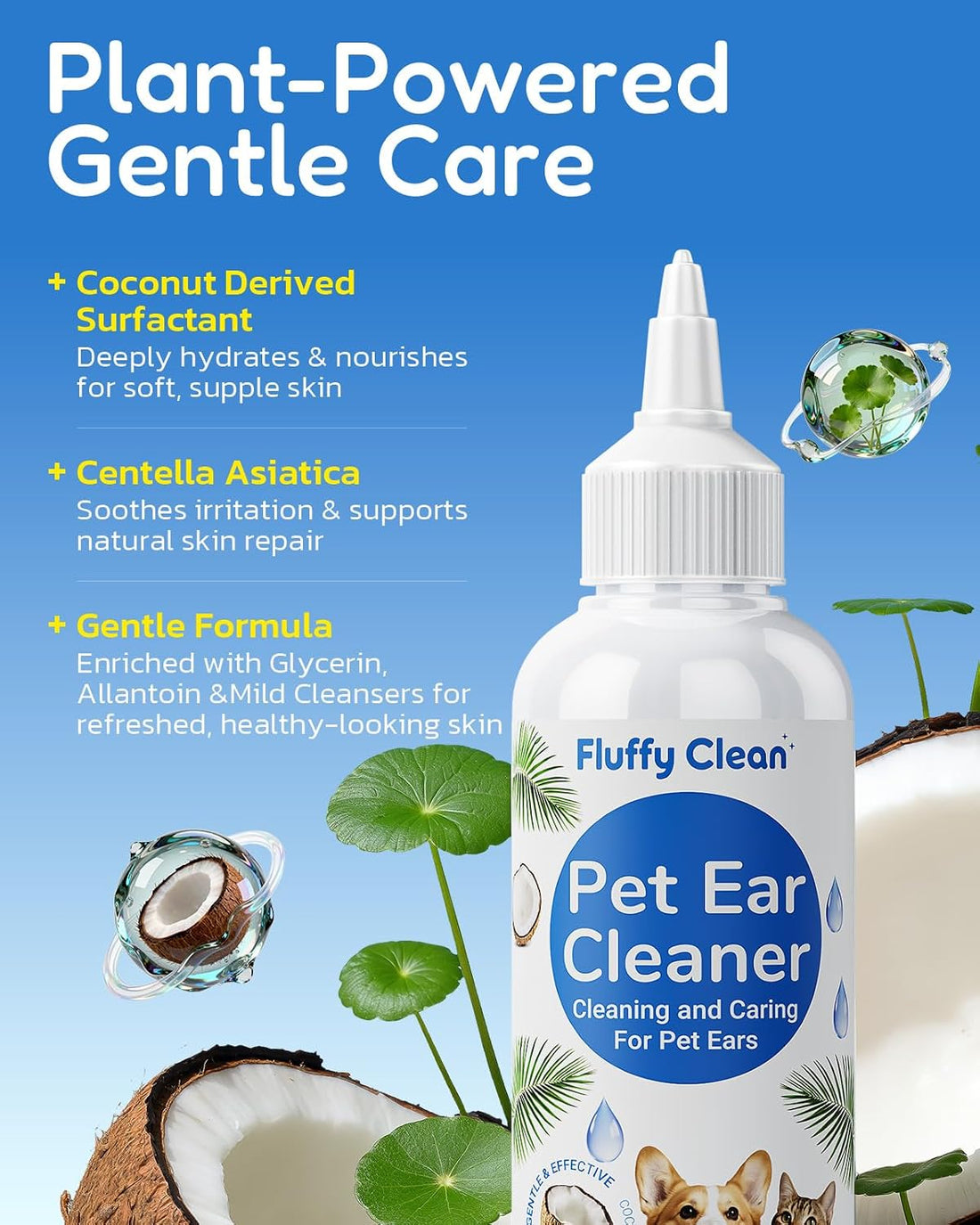 Dog Ear Cleaner - Pet Ear Wash