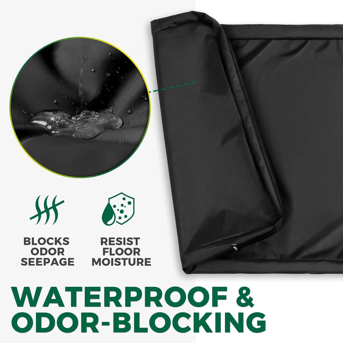 PAWFINITY Waterproof Dog Bed Cover Replacement Washable, Easy to Clean