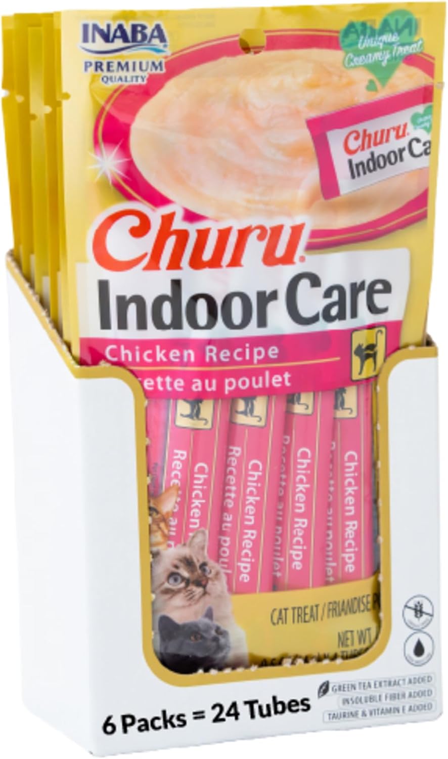 INABA Churu Indoor Care for Hairball Control