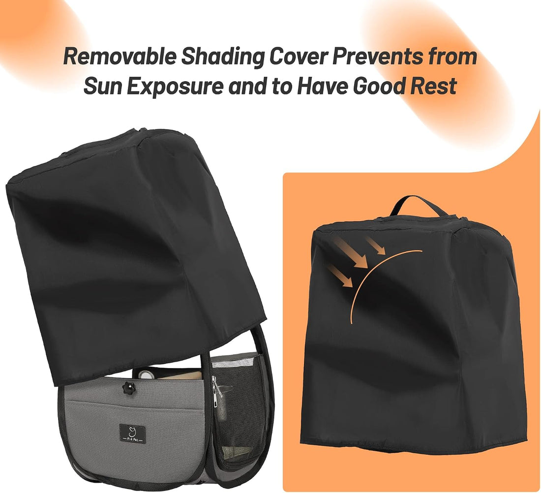 Bird Carrier for Travel with Clear Windows, Breathable Safe Fabric