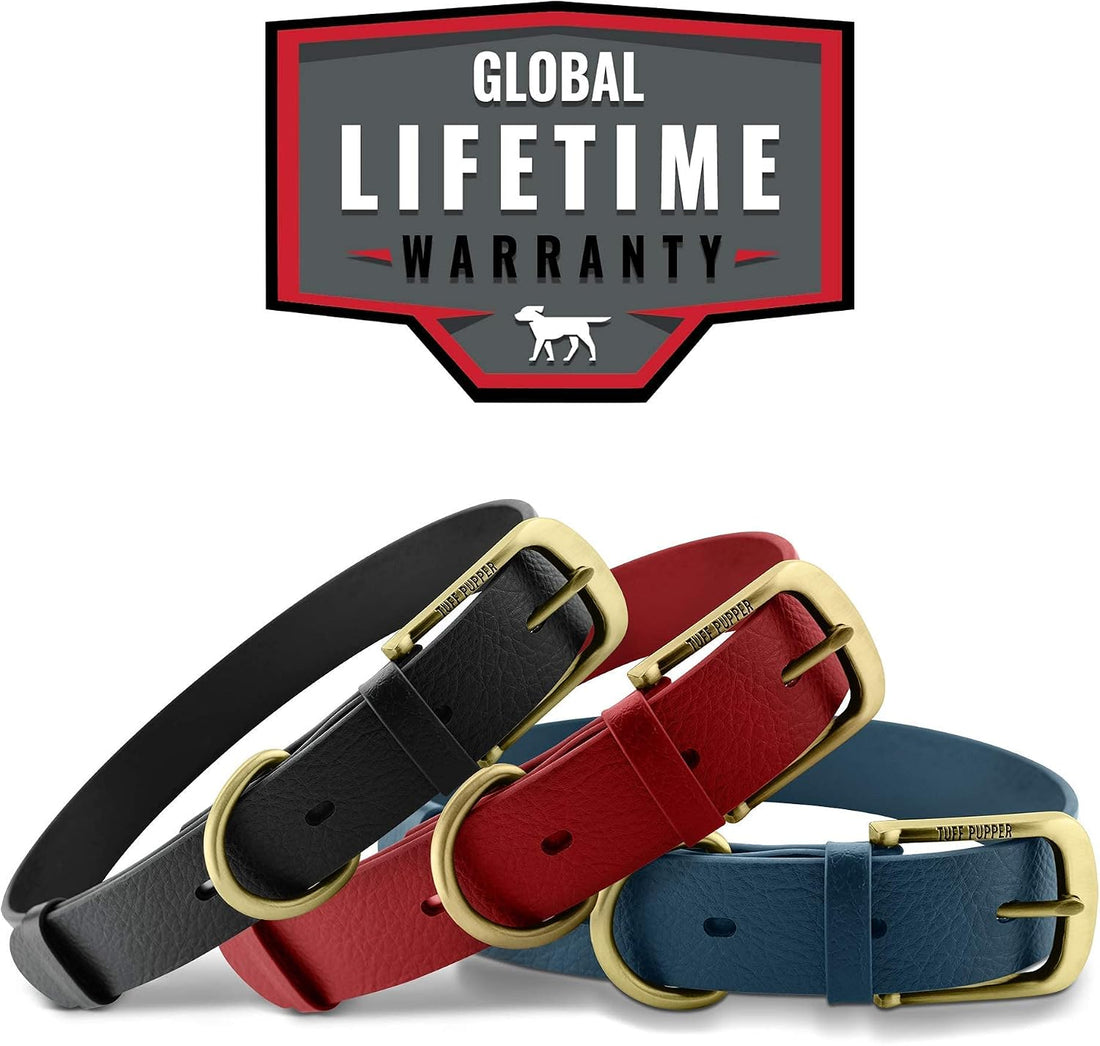 Tuff Pupper Heavy Duty Waterproof Dog Collar for Small