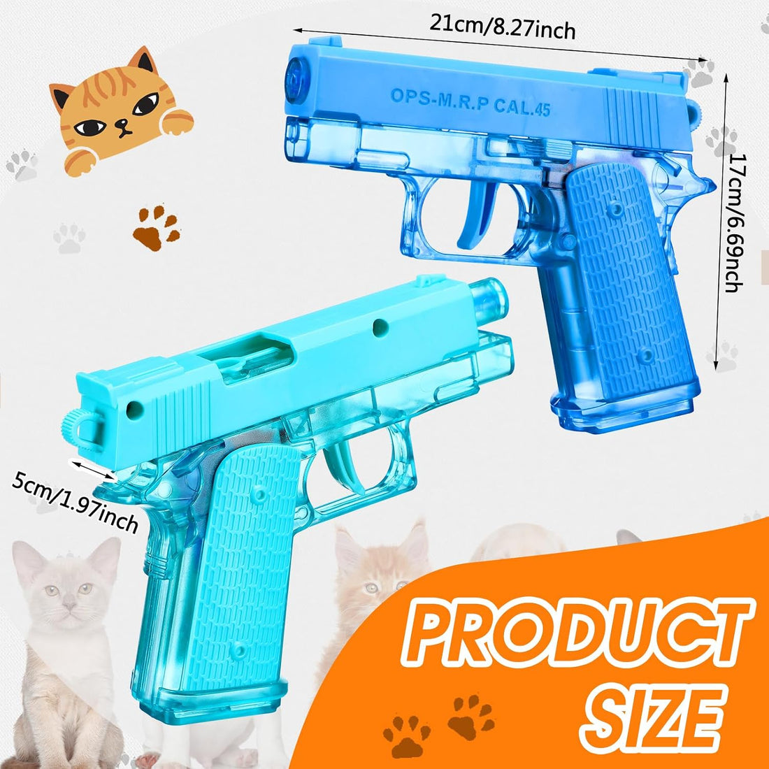 Geelin 2 Pack Squirt Spray for Cats Dogs Training