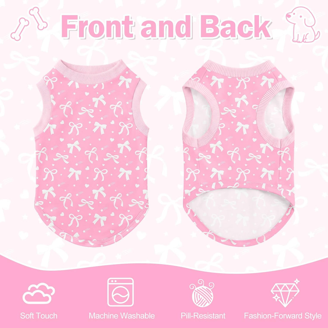 Dog Shirt for Small Medium Dogs Lightweight Dog Tshirt for Summer Dog