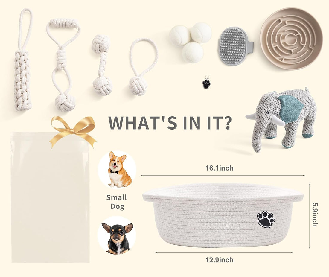Wanapure Dog Gift Basket – Puppy Starter Kit
