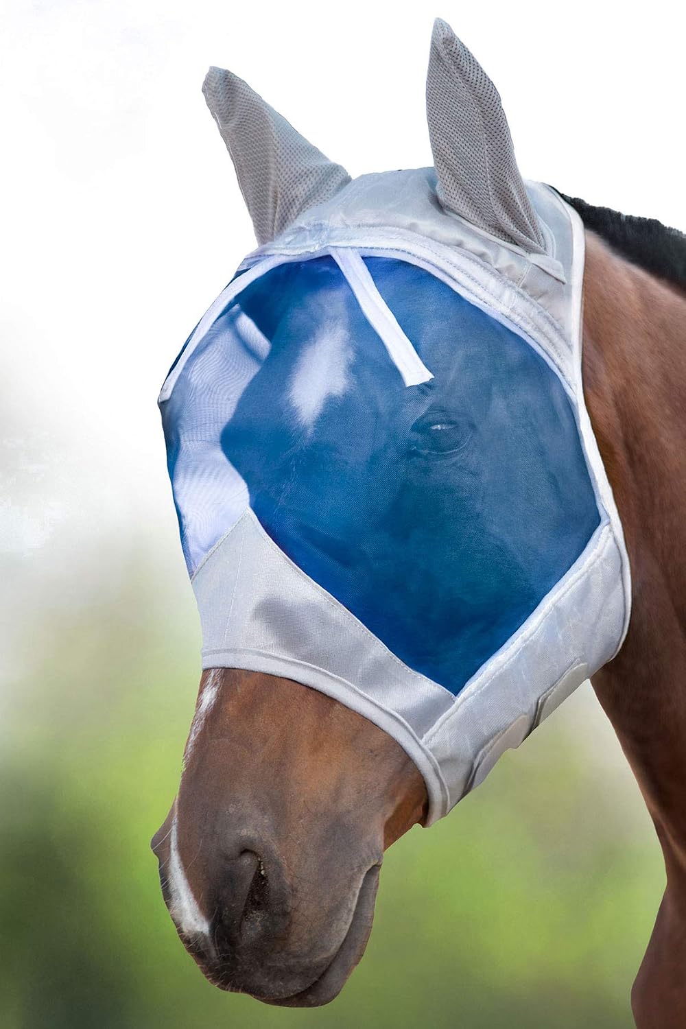Harrison Howard CareMaster Horse Fly Mask Large Eye Space Half Face