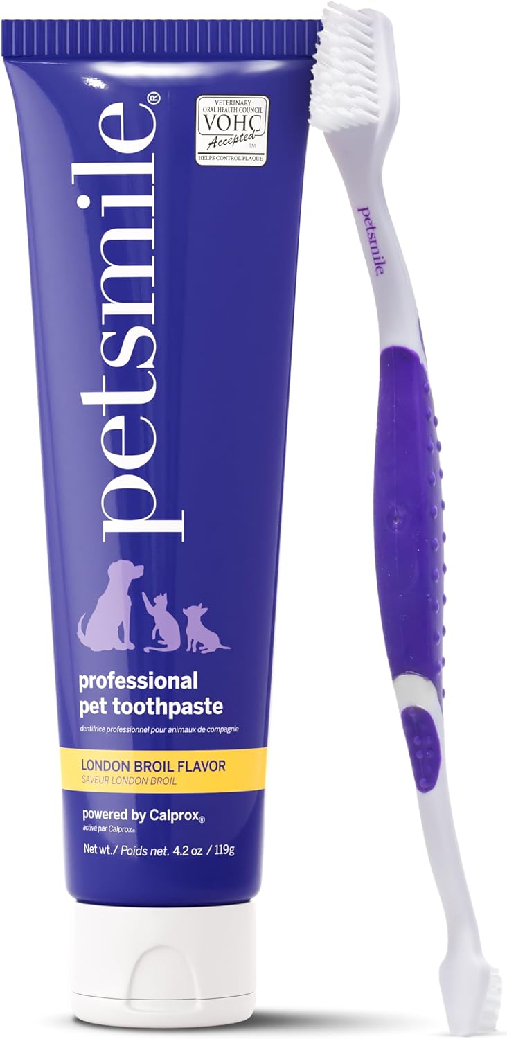 Petsmile Pet Teeth Brushing Kit, Toothpaste + Brush