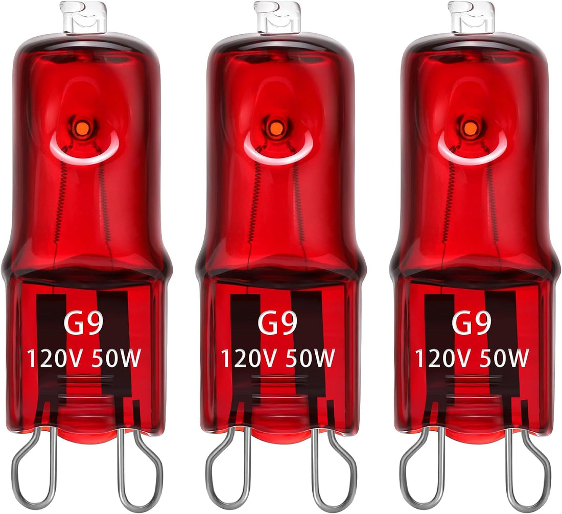 G9 UVA UVB Reptile Light Halogen Bulbs Beads Heat Lamp (50 Watt)