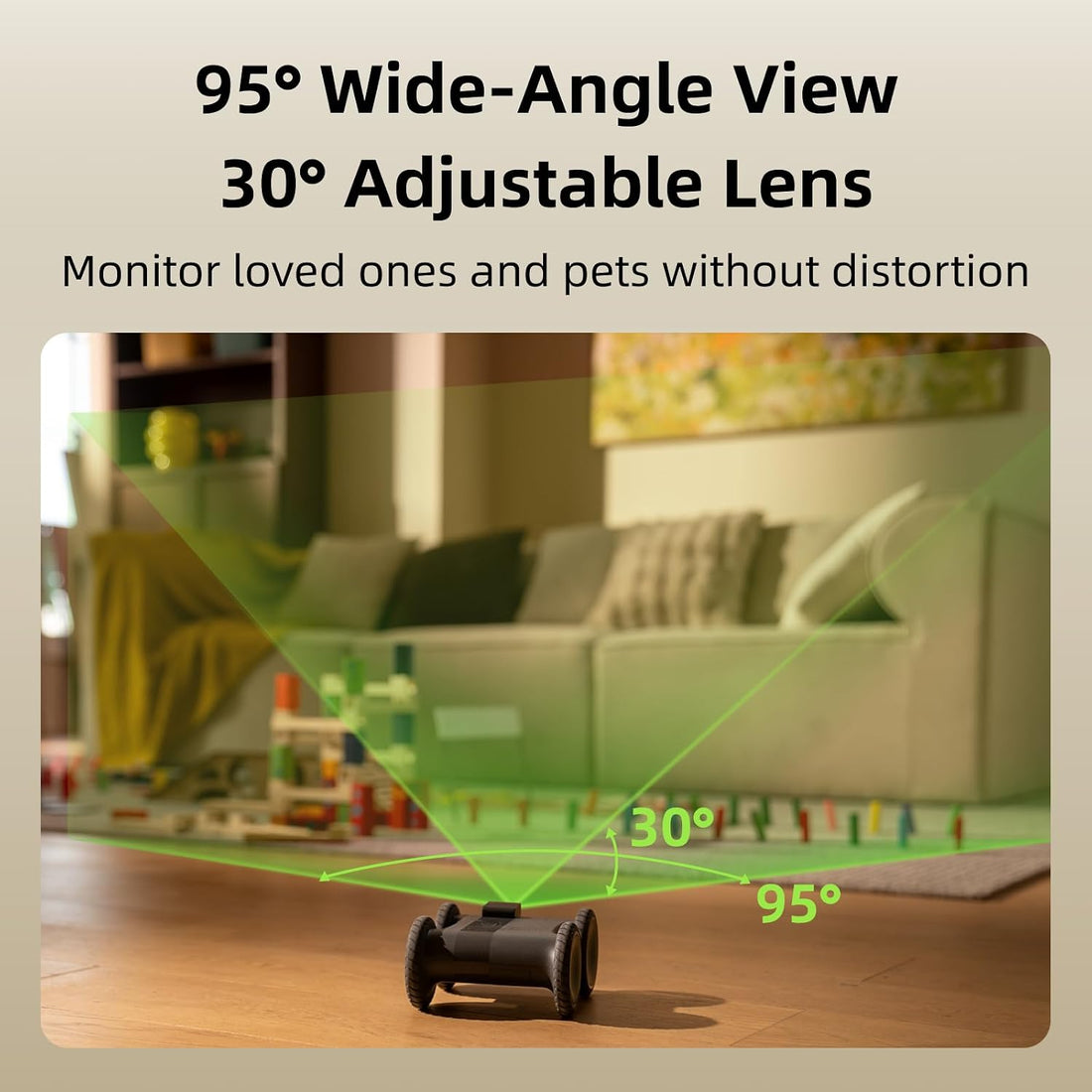 ata05 Home Robot Camera 4WD Whole‑Home Mobility