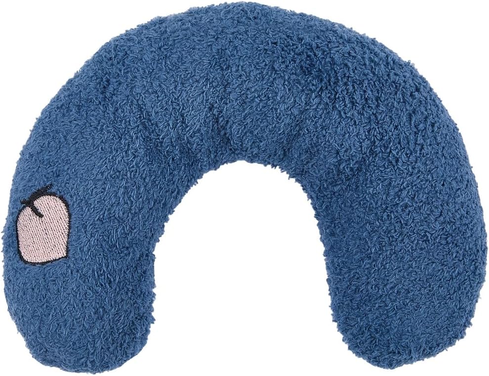 U-Shaped Calming Pillow for Cats and Dogs Yellow Cherry