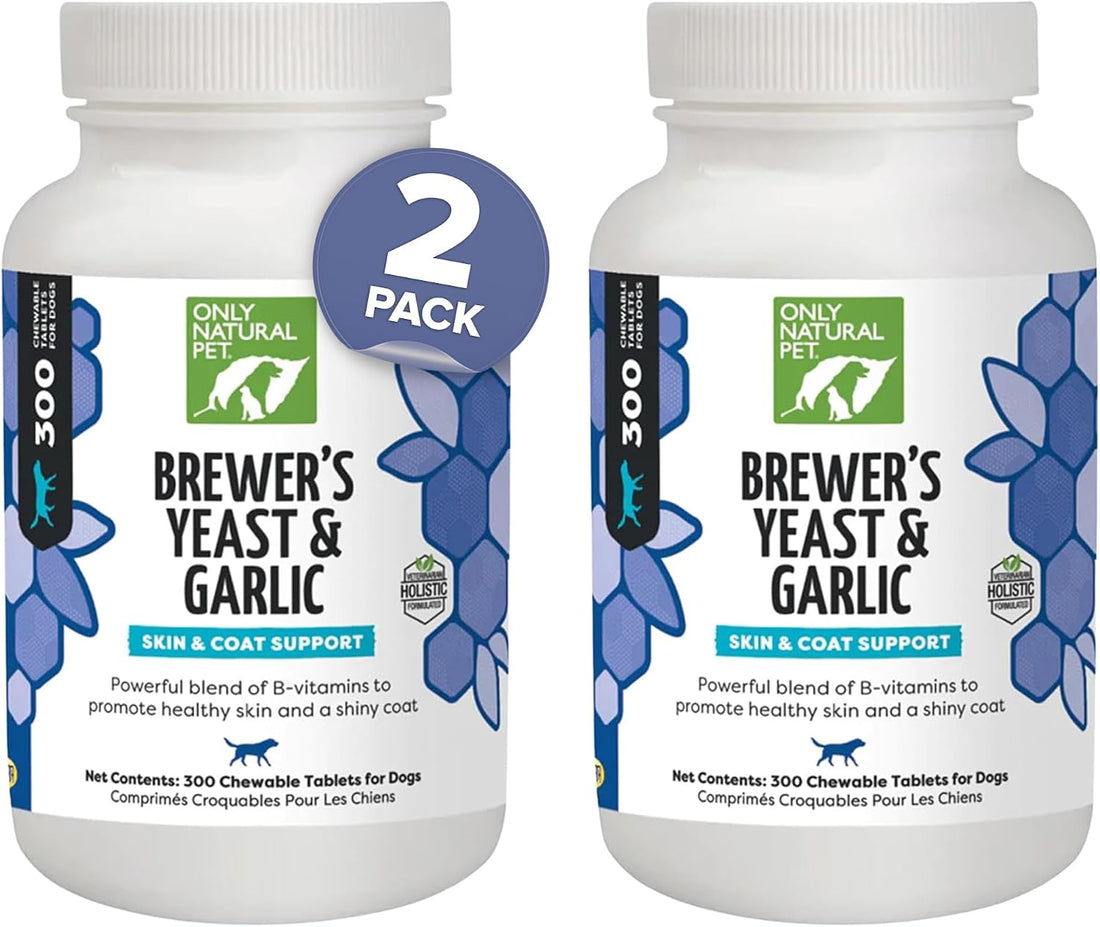 Only Natural Pet Brewer's Yeast & Garlic Chewables Flea & Tick