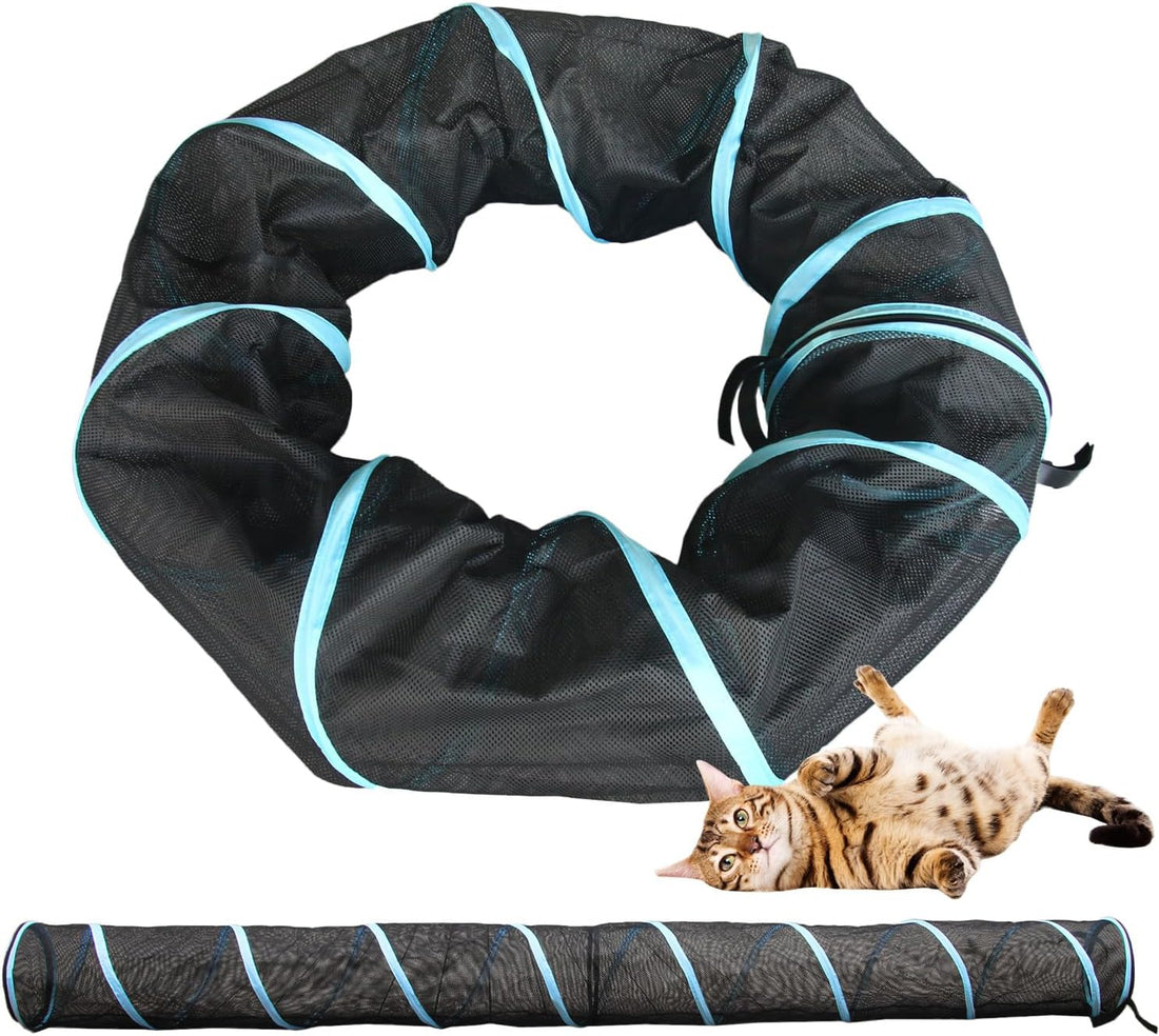 INTURN Cat Furniture Tent for Indoor and Outdoor Playpen Portable Cat