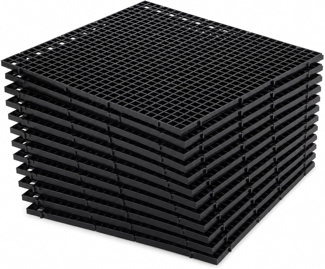 Okllen 12 Pack Aquarium Fish Tank Divider Plastic Egg Crate