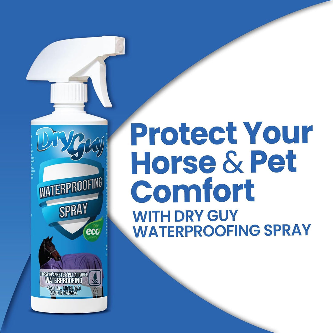 Horse Blankets & Pet Apparel Waterproofing Spray