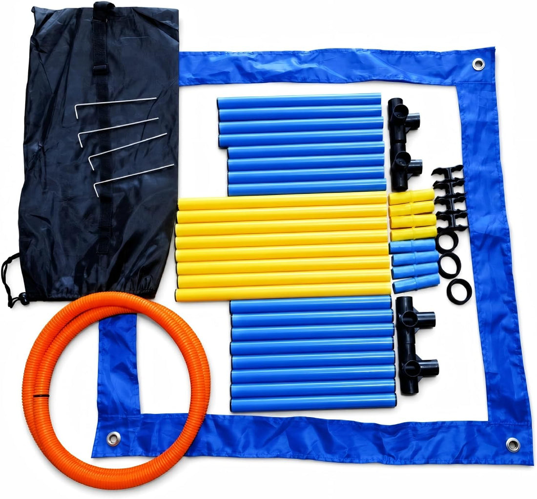 Dog Agility Equipment - Dog Obstacle Course Backyard Set